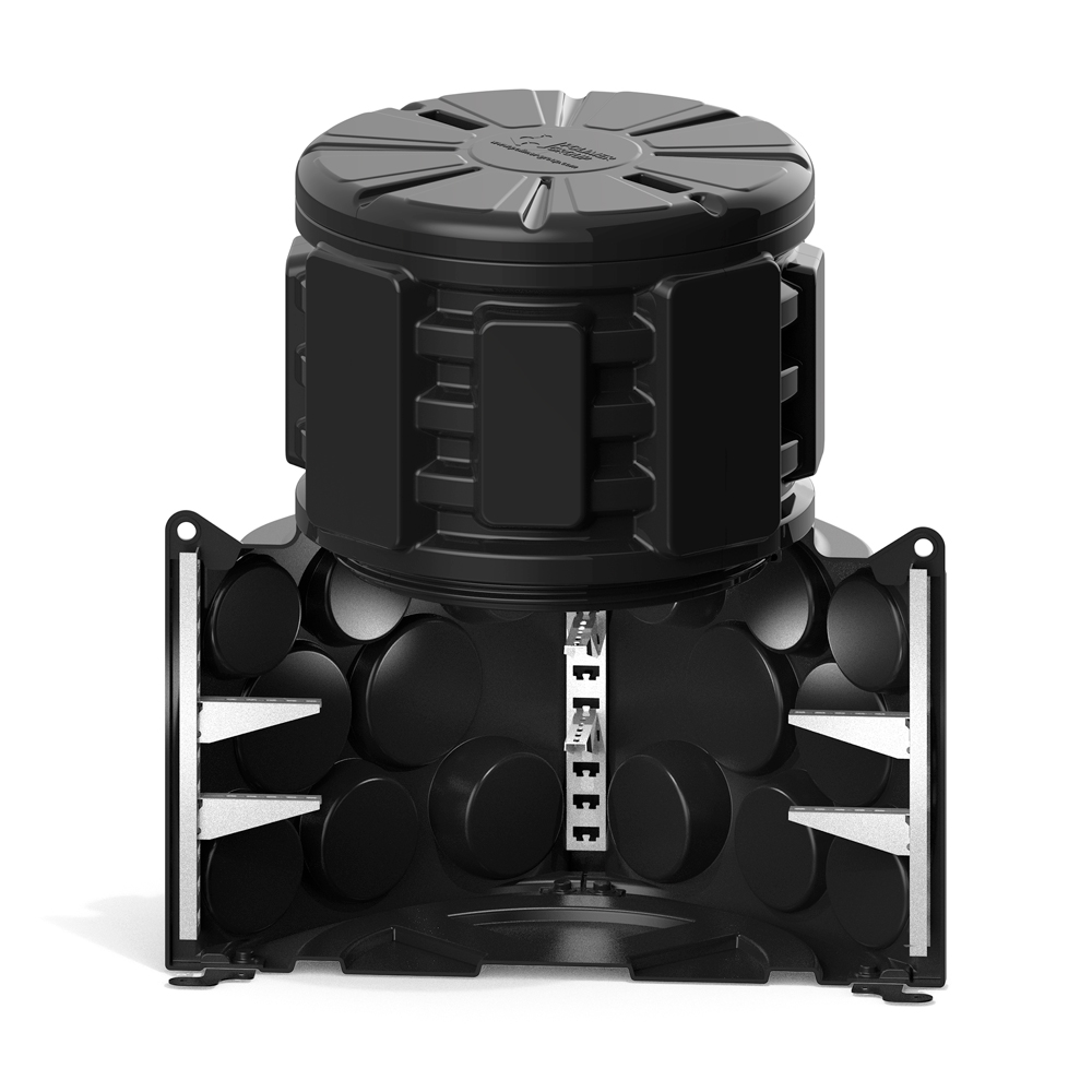 Колодец Ruwel КН 1000 H1300 с крышкой D 780 мм, с кабельными стойками