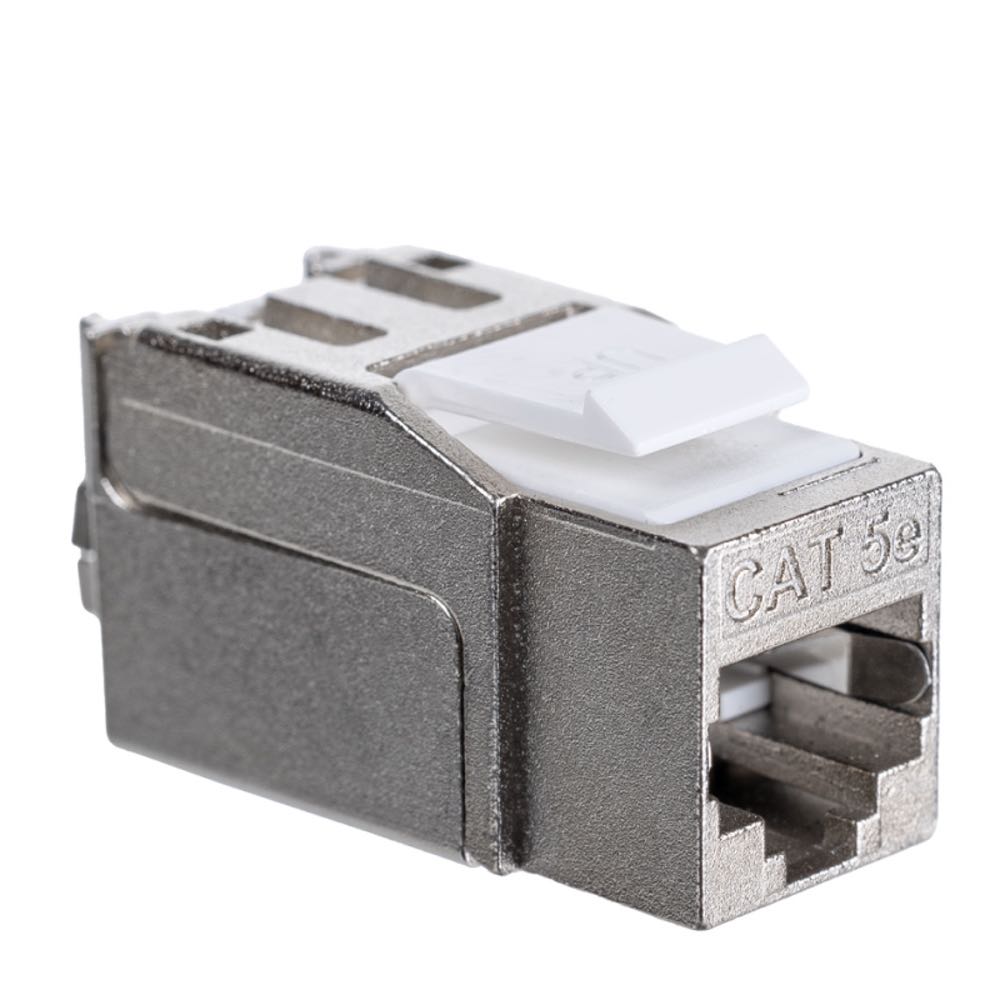 Модуль Maxicord Keystone Jack RJ-45(8P8C) кат.5е FTP DUAL IDC 90 градусов Toolless